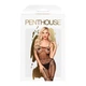 Бодистокинг с чулками и геометрическим рисунком Penthouse - Firecracker XL Черный ( SO5258 ) - изображение 8