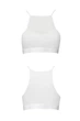 Спортивный топ с прозрачной вставкой Passion PS006 TOP XL Белый ( SO4246 ) - изображение 9