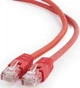Патч корд Cablexpert CAT6 UTP 0.25 м Красный (PP6U-0.25M/R) - изображение 2
