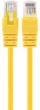 Патч-корд Cablexpert CAT6 UTP 0.25 м Жовтий (PP6U-0.25M/Y) - зображення 1