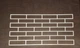 Трафарет багаторазовий Цегла 890х430х1 мм - зображення 1