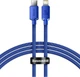 Кабель Baseus Crystal Shine Series Fast Charging Data Cable Type-C to iP 20W 1.2m CAJY000203 Blue - изображение 1