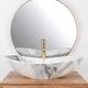 Умивальник Rea Royal 36x62,5 granit shiny (REA-U8596) - зображення 3