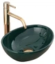 Умивальник Rea Sofia 34,5x41 mini green (REA-U0961) - зображення 1