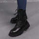 Черевики жіночі Fashion Horseshoe 3368 39 розмір 25 см Чорний - зображення 1