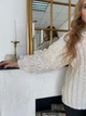 Белый вязаный женский свитер One size SusykPerfect (G0200) - изображение 2