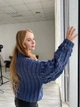 Светр синій в'язаний One size SusykPerfect - зображення 7