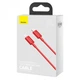 Кабель Baseus Superior Series Fast Charging Type-C to Lightning PD 20W 1m Red - изображение 5