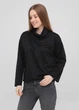 Теплая водолазка свободного кроя черного цвета Подіум 28115-BLACK S Черный - изображение 1