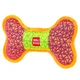 Игрушка для собак WAUDOG Fun, "Кость", Ш 20 см, Дл 12 см розовый - изображение 2