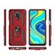 Чохол Shield для Xiaomi Redmi Note 9 Pro броньований бампер Red Без бренду - зображення 5