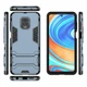 Чехол Iron для Xiaomi Redmi Note 9 Pro Max бронированный бампер Dark Blue - изображение 4