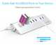 USB хаб Orico M3H10 USB 3.0 10 портів з блоком живлення hub концентратор алюмінієвий - зображення 2