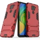 Чехол Iron для Xiaomi Redmi Note 9 бронированный бампер Red - изображение 1