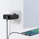 Кабель UGREEN US176 Angled USB 2.0 to Angled USB Type-C Cable Nickel Plating Aluminum Shell 3A 2m Black (20857) - зображення 2