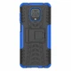Чехол Armor для Xiaomi Redmi Note 9 Pro противоударный бампер Blue - изображение 5