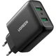 Сетевое зарядное устройство UGREEN CD161 36W QC3.0 USB Fast Charger 3A Black (10216) - изображение 1