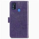 Чехол Clover для Samsung Galaxy M21 / M215 книжка кожа PU фиолетовый - изображение 3