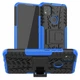 Чехол Armor для Xiaomi Redmi 10A бампер противоударный с подставкой Blue - изображение 1