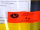 Шланг ПВХ газовий "Нікіфорів" L=4000 мм. 1/2″ сталь/латунь із сертифікатом - зображення 2