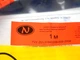 Шланг ПВХ газовый "Никифоров" L= 1000 мм. 1/2″ сталь/латунь с сертификатом - изображение 2
