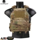 Плитоноска-тактический быстросъемный военный жилет Emersongear Quick Release LAVC ASSAULT PLate Carrier Multicam EM7404MC-1 - изображение 1