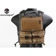 Плитоноска-тактический быстросъемный военный жилет Emersongear Quick Release LAVC ASSAULT PLate Carrier Multicam EM7404MC-1 - изображение 6