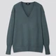 Свитер Uniqlo из мериносовой шерсти XS темно зеленый (421710) - изображение 1
