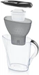 Фільтр-глечик Brita Marella + 3 картриджа 2.4 л (1.4 л очищеної води), графіт - изображение 4