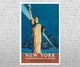 Постер CP New York 1927, Вінтаж 56х86 см (245) - зображення 3