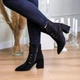 Ботильоны женские Fashion Sirius 3246 37 размер 24 см Черный - изображение 5