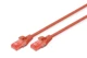 Патч-корд DIGITUS CAT 6 UTP, 2м, AWG 26/7, Cu, LSZH, червоний - зображення 1