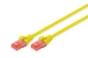 Патч-корд DIGITUS CAT 6 UTP, 0.5м, AWG 26/7, Cu, LSZH, жовтий - зображення 2