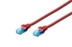 Патч-корд DIGITUS CAT 5e UTP, 1м, AWG 26/7, CCA, PVC, червоний - зображення 2