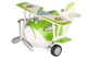 Літак металевий інерційний Same Toy Aircraft зелений SY8016AUt-2 - изображение 2