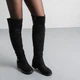 Ботфорты женские зимние Fashion Raven 3841 36 размер 23,5 см Черный - изображение 1