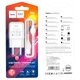 МЗП Hoco C96A single port charger set ( Type-C ) ( EU ) White - зображення 2