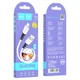 Кабель HOCO X82 USB - Lightning (2.4A) (1M) Білий - зображення 2