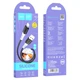 Кабель HOCO X82 USB - Lightning (2.4A) (1M) Чорний - зображення 2