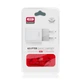 Зарядне мережеве XO L85C (2USB 2.4A) Micro USB Білий - изображение 2