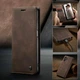 Чохол книжка з магнітом Samsung Galaxy A04 A045 CaseMe Dark Brown (30696-05) - зображення 1
