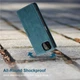Чехол книжка с магнитом Samsung Galaxy A22 5G A226 CaseMe Sea Green (29267-56) - изображение 5