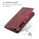 Чехол книжка с магнитом Xiaomi 12 Lite CaseMe Wine (29278-42) - изображение 4