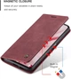 Чохол книжка з магнітом Xiaomi Redmi Note 11 Pro (4G/5G) CaseMe Wine (29288-42) - зображення 2