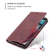 Чехол книжка с магнитом Samsung Galaxy A23 A235 CaseMe Wine (29269-42) - изображение 5