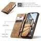 Чехол книжка с магнитом Samsung Galaxy M33 5G M336 CaseMe Brown (29274-30) - изображение 4