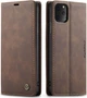 Чохол книжка з магнітом iPhone 11 Pro Max CaseMe Dark Brown (29264-05) - зображення 2