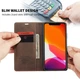 Чохол книжка з магнітом iPhone 11 Pro Max CaseMe Dark Brown (29264-05) - зображення 4