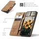 Чохол книжка з магнітом Xiaomi 12 Lite CaseMe Brown (29278-30) - зображення 3