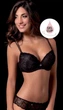 Женский гелиевый бюстгальтер Love and Bra Romina Nero 70B Черный - изображение 1